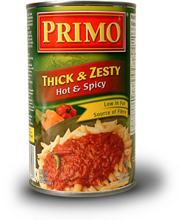 Primo Pasta Sauce Hot & Spicy Tomato Sauce 